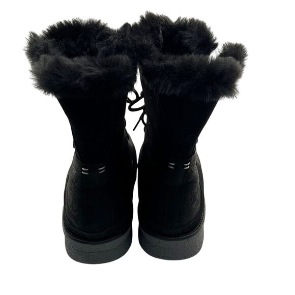 Merrell Tremblant Ezra Lace Boots Women's Waterproof Ice Winter Snow Black Sz 11 - Picture 3 of 6